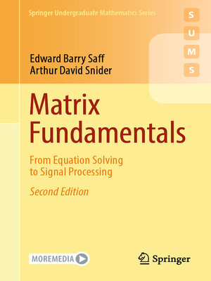cover image of Matrix Fundamentals